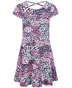 Epic Threads Super Soft Toddler Girls Floral-Print Criss-Cross Dress Size 4T - Picture 1 of 1