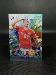 2024-25 Topps Chrome Uefa Club Competitions - Golazo Gianluca Prestianni... - Picture 1 of 2