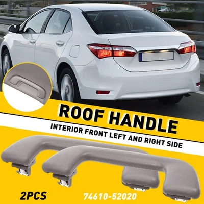 2X Agarre de manija de techo interior delantero L+R para Toyota Corolla Yaris Foto 1 de 4