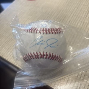 Chris Davis MLB Signed Autographed Baseball Baltimore Orioles Texas Rangers  - Picture 1 of 2