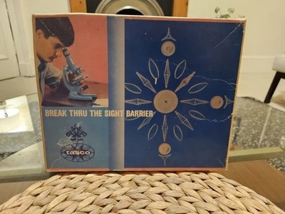 Vintage TASCO Junior 300X Microscope #991 – Boxed STEM Kit, Mostly Complete - Image 1 of 4