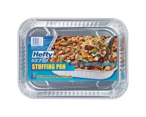 Hefty Z00887 E-Z Foil Disposable Dressing/Stuffing Pan 13x9x2 in. (Pack of 12) - Picture 1 of 1