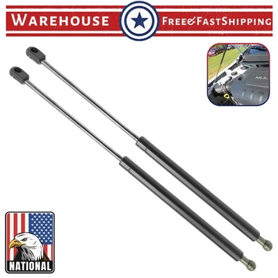 Brazo de puntal de gas con soporte de elevación del capó para Chrysler 200 sedán 2015-17 2 piezas Foto 1 de 4