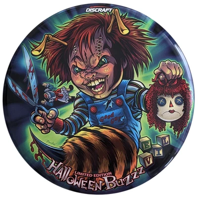 DISCRAFT ESP BUZZZ 175g, LIMITED HALLOWEEN 2022 SUPERCOLOR, CHUCKY, CHILD'S PLAY - Image 1 of 4
