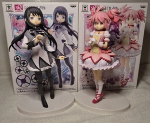 Banpresto SQ Madoka Kaname With Banpresto SQ Homura Akemi Figure - Picture 1 of 11