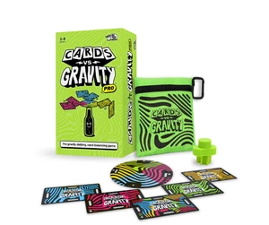 Cards vs. Gravity Pro The Gravity Defying Card-Balancing Game 2-8 Players Family - Picture 1 of 4