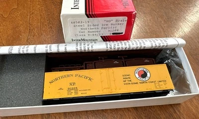 Intermountain HO Kit #40502-19 Steel Side Ice Bunker Northern Pacific #91208 NY - Image 1 of 4