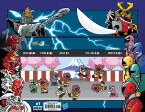 Power Rangers Prime #1 Afshari Comics Exclusive Matthew Waite Wraparound Cover - Picture 1 of 1