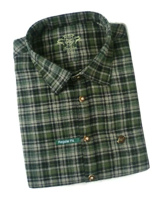 OS Trachten, Trachtenhemd, Jagdhemd, Freizeithemd, Herrenhemd, Flanellhemd - Bild 1 von 2