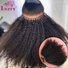 I Tips Kinky Curly Hair Extensions 100Strands Microlinks Brazilian Human Hair