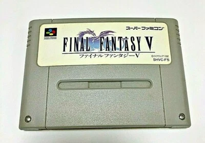 Nintendo Super Famicom Final Fantasy V FF 5  SFC  Square Soft Japan - Image 1 of 4