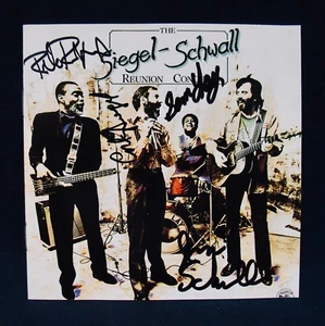SIEGEL SCHWALL ✦ Concierto de reunión ✦ CD de blues raro completamente firmado ~ cocodrilo #4760 - Imagen 1 de 3