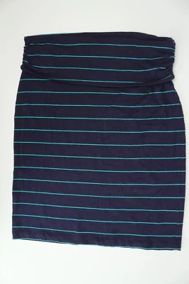 Falda de parque Carve Designs para mujer ancla mediana azul costero verde azulado rayas SKPA13 Foto 1 de 3