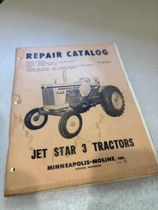 Minneapolis Moline Jet Star 3 Tractor Parts Catalog Manual Book ORIGINAL! R-2100 - Picture 1 of 1