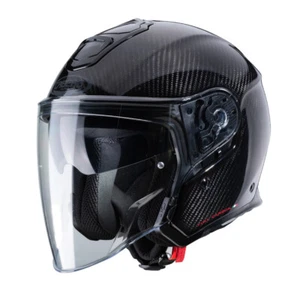 Casco jet fibra Moto CABERG FLYON 2 CARBON tg M carbonio helmet casque - Picture 1 of 5