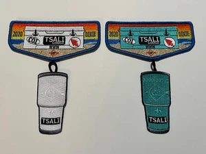 OA 134 TSALI 2020 DIXIE DELEGATE & TRADER SET WITH DANGLES, DANIEL BOONE COUNCIL - Picture 1 of 3