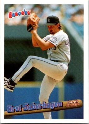 1996 Bazooka #114 Bret Saberhagen - Image 1 of 2