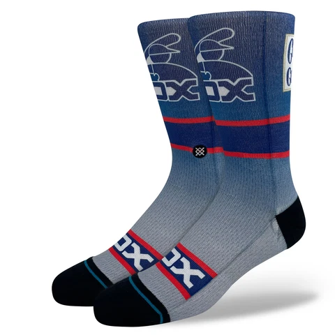Men's Stance Chicago White Sox Cooperstown Collection Crew Socks Cover
