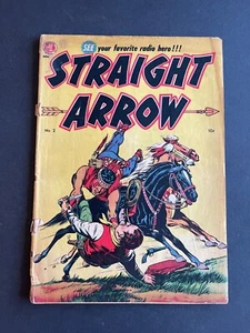 Straight Arrow #2 - Cover by Fred Meagher (ME, 1950) VG/VG+ - Picture 1 of 3