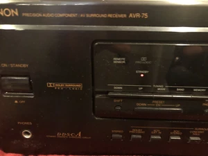 Denon AVR-75 Precision Audio Component AV Surround AM/FM Stereo Receiver - Picture 1 of 7