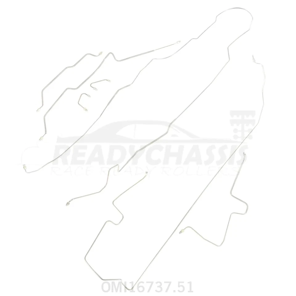 Juego de línea de freno completo para Omix-Ada sin ABS; 97-06 para Jeep Wrangle 16737.51 Foto 1 de 2