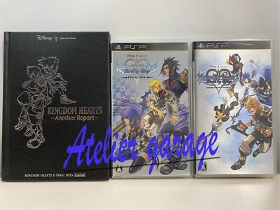 PSP Kingdom Hearts Birth by Sleep + English Voice Final Mix + Another Report Set - Image 1 of 4