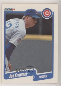 1990 Fleer Update Box Set Joe Kraemer #U-8 Rookie RC