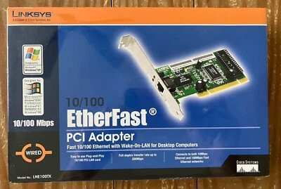 LINKSYS EtherFast 10/100 PCI Adapter - Image 1 of 4