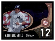 2007 SP Authentic Authentic Speed #AS-36 MELKY CABRERA New York Yankees ~F7OO