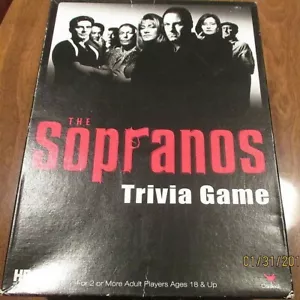 Juego de Trivia Los Soprano - Nunca Jugado, Caja abierta, Todas las piezas Presentes - Imagen 1 de 2