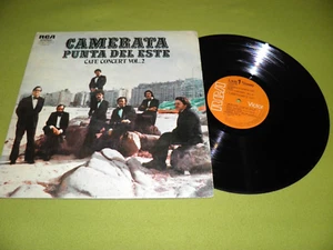 Camerata Punta Del Este - Cafe Concert Vol. 2 -RARE Uruguay LP Latin Jazz Tango - Picture 1 of 2