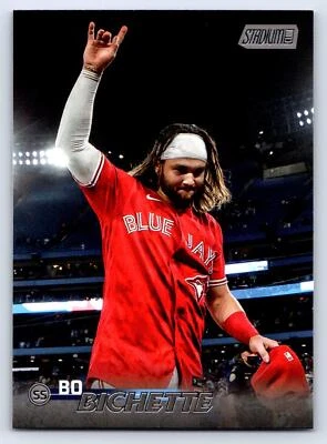 2023 Topps Stadium Club #78 Bo Bichette Toronto Blue Jays Baseball Card - Image 1 of 2