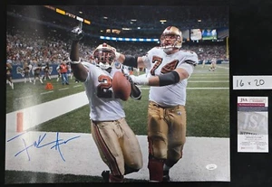 SAN FRANCISCO 49ERS FRANK GORE AUTOGRAPHED SIGNED 16x20 PHOTO JSA COA - Picture 1 of 1