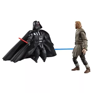 COLECCIÓN VINTAGE STAR WARS 3.75" OBI-WAN KENOBI Y DARTH VADER SHOWDOWN PAQUETE DE 2 - Imagen 1 de 9