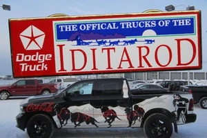 Dodge The Official Truck Of The Iditarod Alaska Dog Sled Race Lapel Pin (68) - Picture 1 of 5