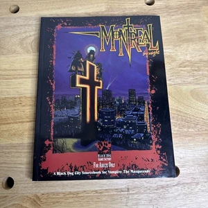 Vampire The Masquerade Montreal By Night Sourcebook Black Dog Game Factory 1997 - Bild 1 von 5