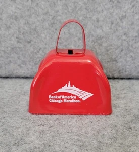 Chicago Marathon Bank of America rote Kuhglocke Rennen Promo Laufen hat Glocke - Bild 1 von 9