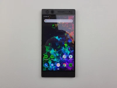 Razer Phone 2 (RZ35-0259) 64GB - Preto espelho (desbloqueado) - PEQUENO PROBLEMA - H2548 - Imagem 1 de 4