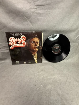 VINTAGE The Best Of George Jones 1970 Musicor Records MS-3191 Vinyl LP STEREO - Image 1 of 4