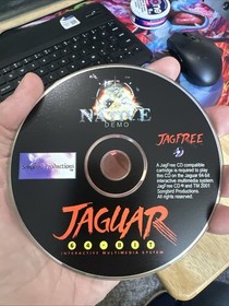 Native Atari Jaguar Promo Demo CD Songbird Productions Tested & Works!