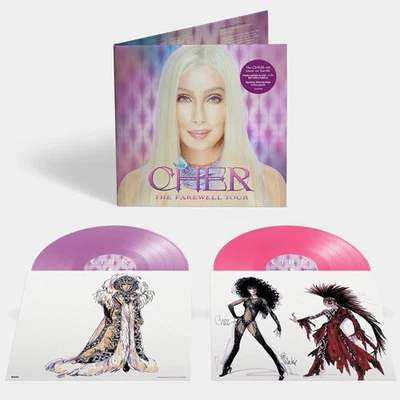 Cher - The Farewell Tour (Hot Pink & Purple 2LP) [New Vinyl LP] Colored Vinyl, P - Image 1 of 2