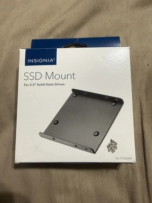 Insignia SSD Mount 2.5" Solid State Drive into 3.5” Bay Desktop Computer - Image 1 of 3