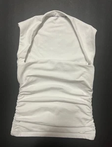 Abercrombie & Fitch Ava Top ärmellos Gr. XS Farbe weiß - Bild 1 von 5