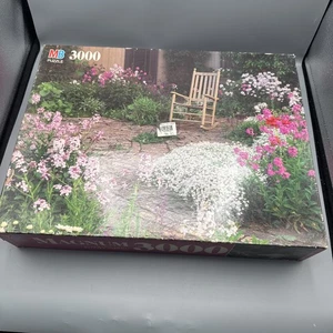 MB Milton Bradley Magnum 3000 Piece Puzzle, Summer Afternoon VINTAGE - Picture 1 of 4
