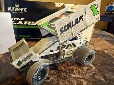 KYLE LARSON SIGNED PERTH WINNER RACED VERSION HIGH LIMIT 1:18 SPRINT CAR NASCAR - Image 1 of 3
