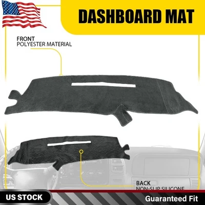 Cubierta de tablero de auto gris para Chevrolet Silverado C/K 1500 1997 1998 Foto 1 de 4