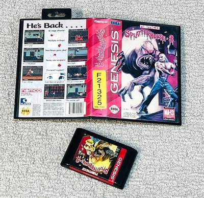 Splatterhouse 3 - Auténtico Juego Sega Genesis - con Estuche - Probado Foto 1 de 4
