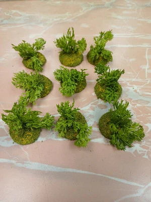 9 based Landscape Model Jungle Brush wargaming scenery terrain railroad 1" - Image 1 of 4