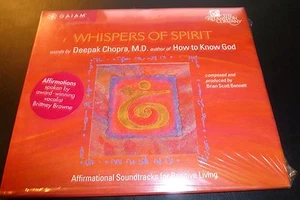 New! "WHISPERS OF SPIRIT" GAIAM Relaxation Company CD 2002 Bennett/Chopra SEALED - Picture 1 of 2