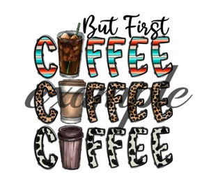 Coffee #2 - T Shirt Iron On transfer - Coffee - Funny - Picture 1 of 1